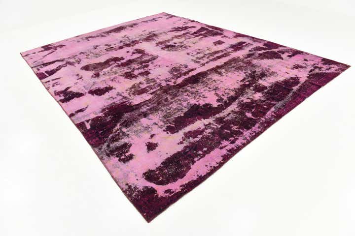 9' 3 x 11' 10 Hand Knotted Ultra Vintage Persian Wool Rug