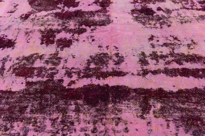 9' 3 x 11' 10 Hand Knotted Ultra Vintage Persian Wool Rug