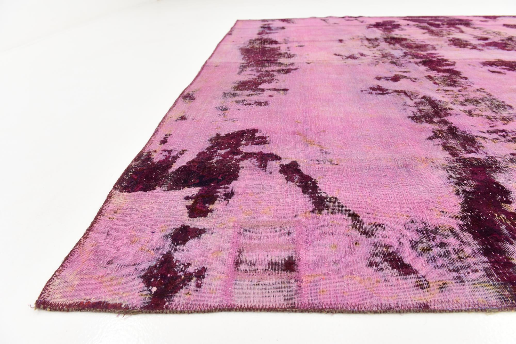 9' 3 x 11' 10 Hand Knotted Ultra Vintage Persian Wool Rug
