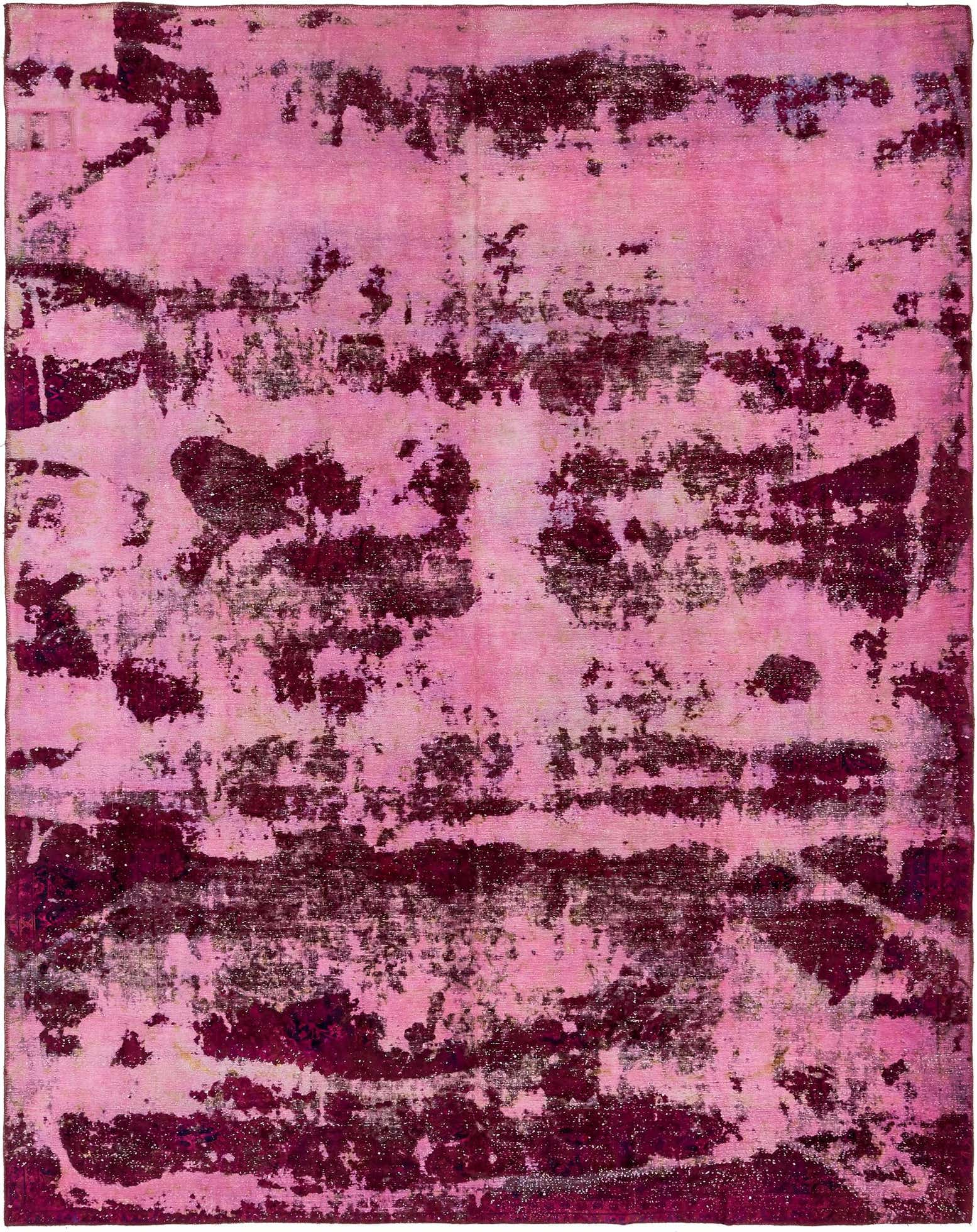 9' 3 x 11' 10 Hand Knotted Ultra Vintage Persian Wool Rug