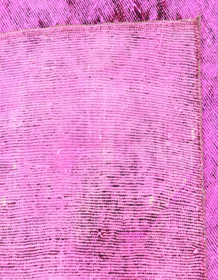 Detail image of 6' 7 x 9' Hand Knotted Ultra Vintage Persian Wool Rug