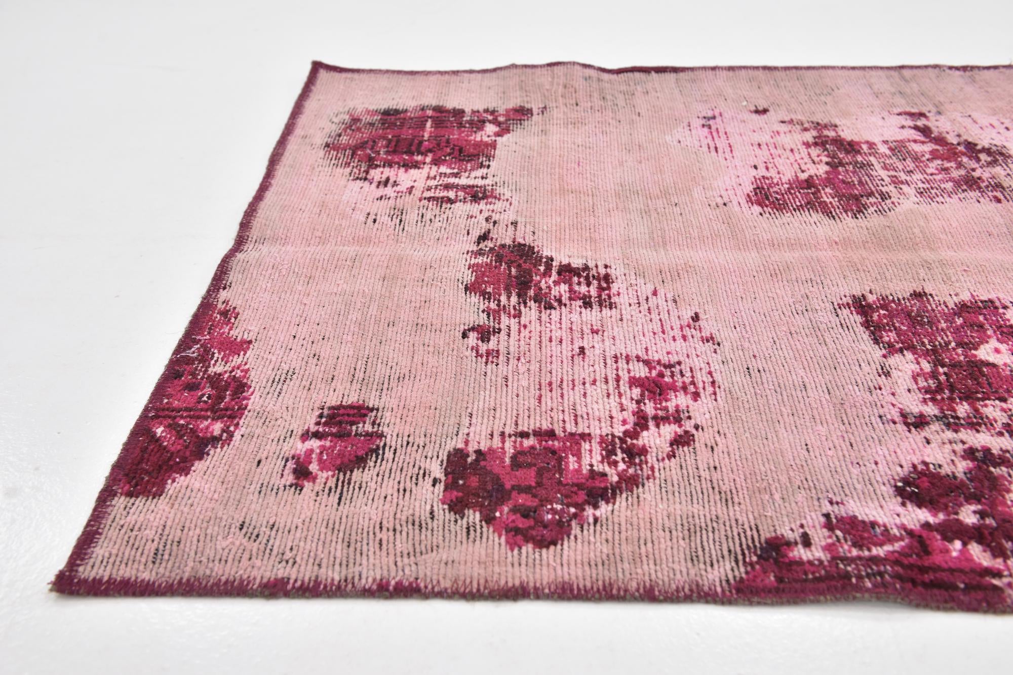 90cm x 150cm anudado a mano Ultra Vintage Alfombra Persa Lana