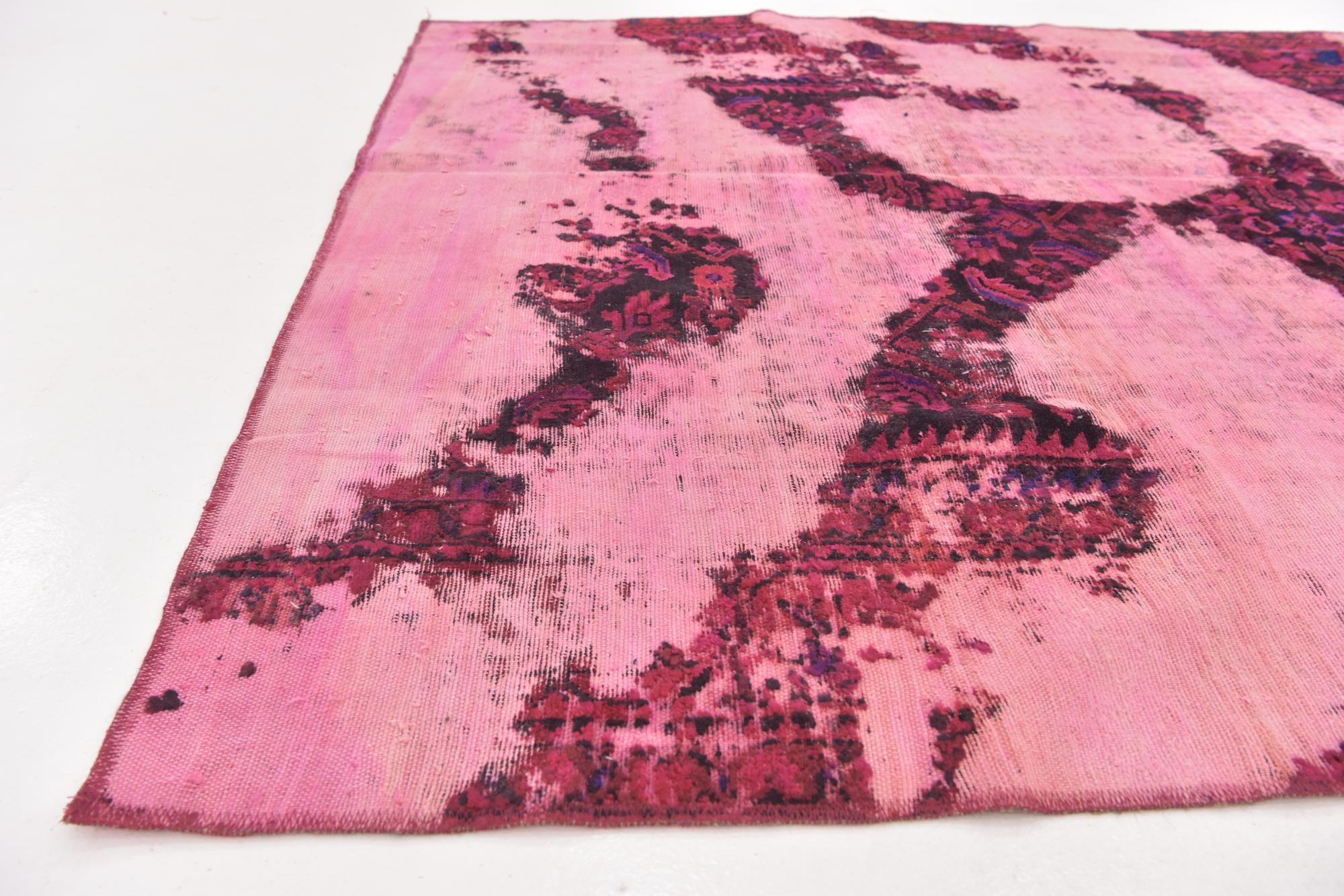 5' 2 x 7' Hand Knotted Ultra Vintage Persian Wool Rug