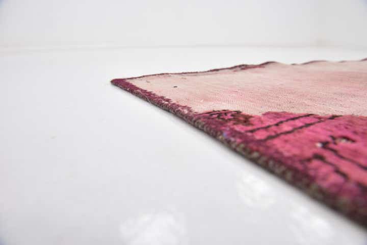 5' x 6' 4 Hand Knotted Ultra Vintage Persian Wool Rug