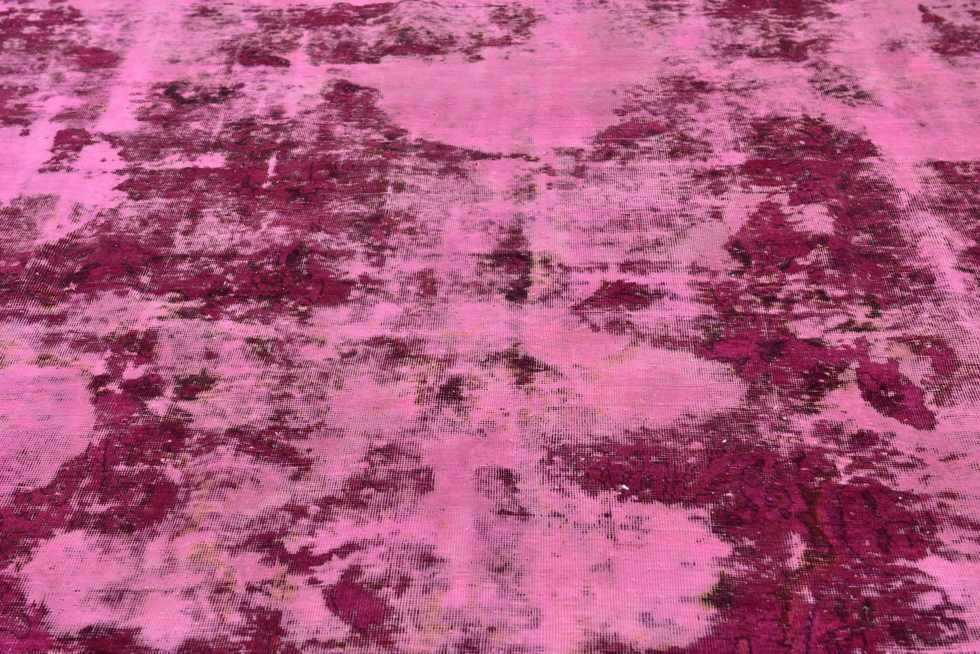 9' 5 x 12' 2 Hand Knotted Ultra Vintage Persian Wool Rug
