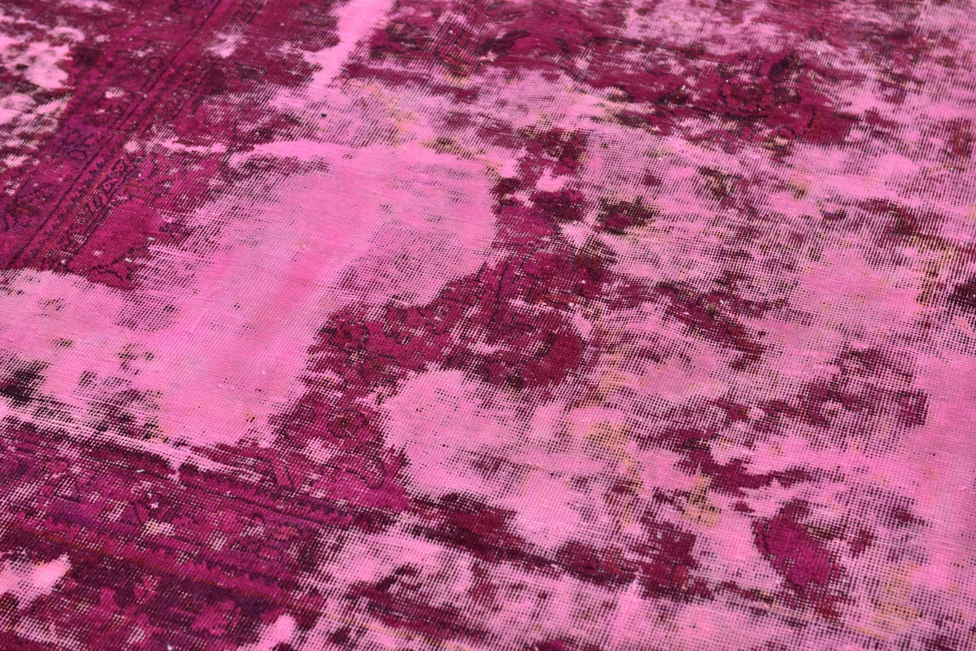 9' 5 x 12' 2 Hand Knotted Ultra Vintage Persian Wool Rug