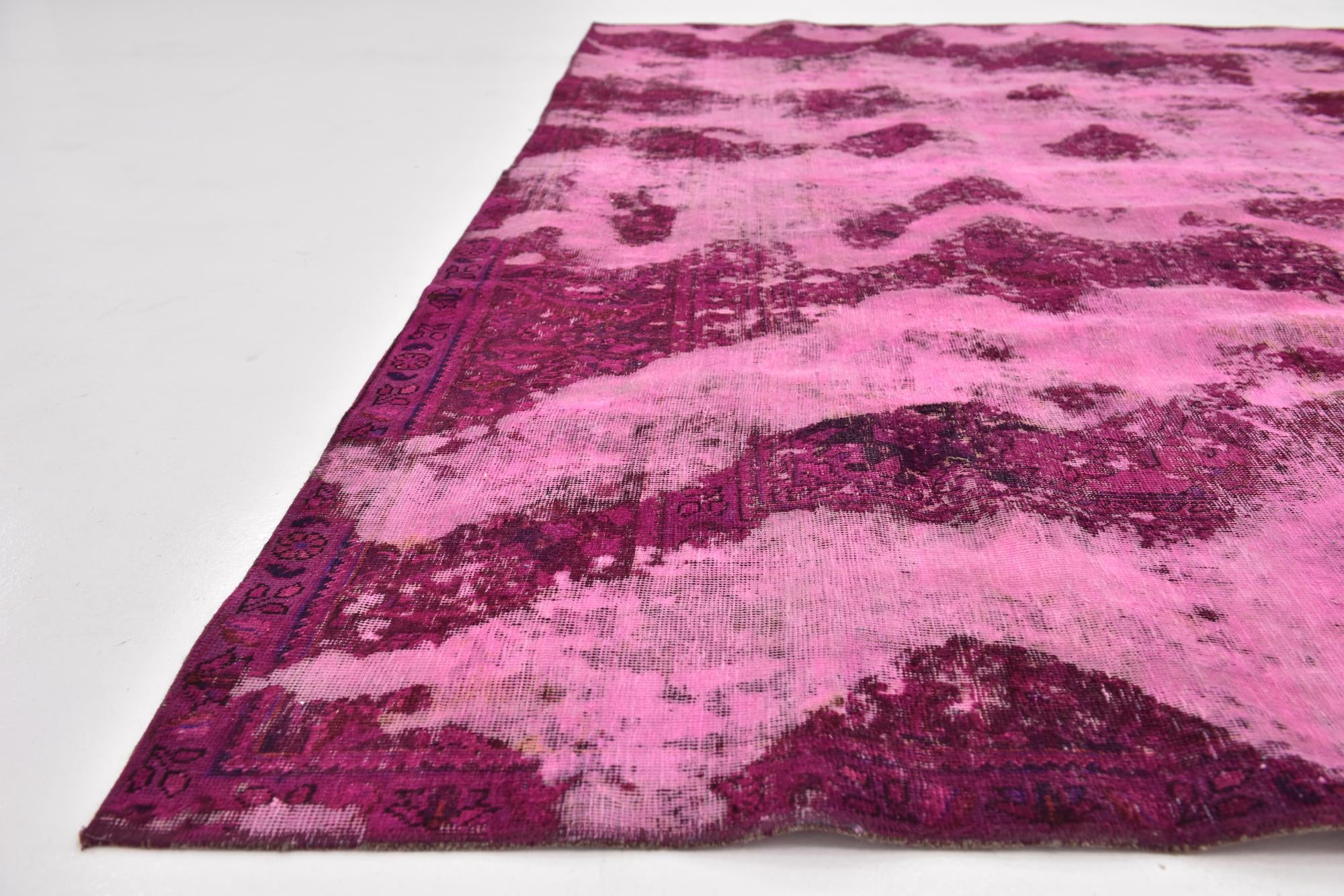 9' 5 x 12' 2 Hand Knotted Ultra Vintage Persian Wool Rug