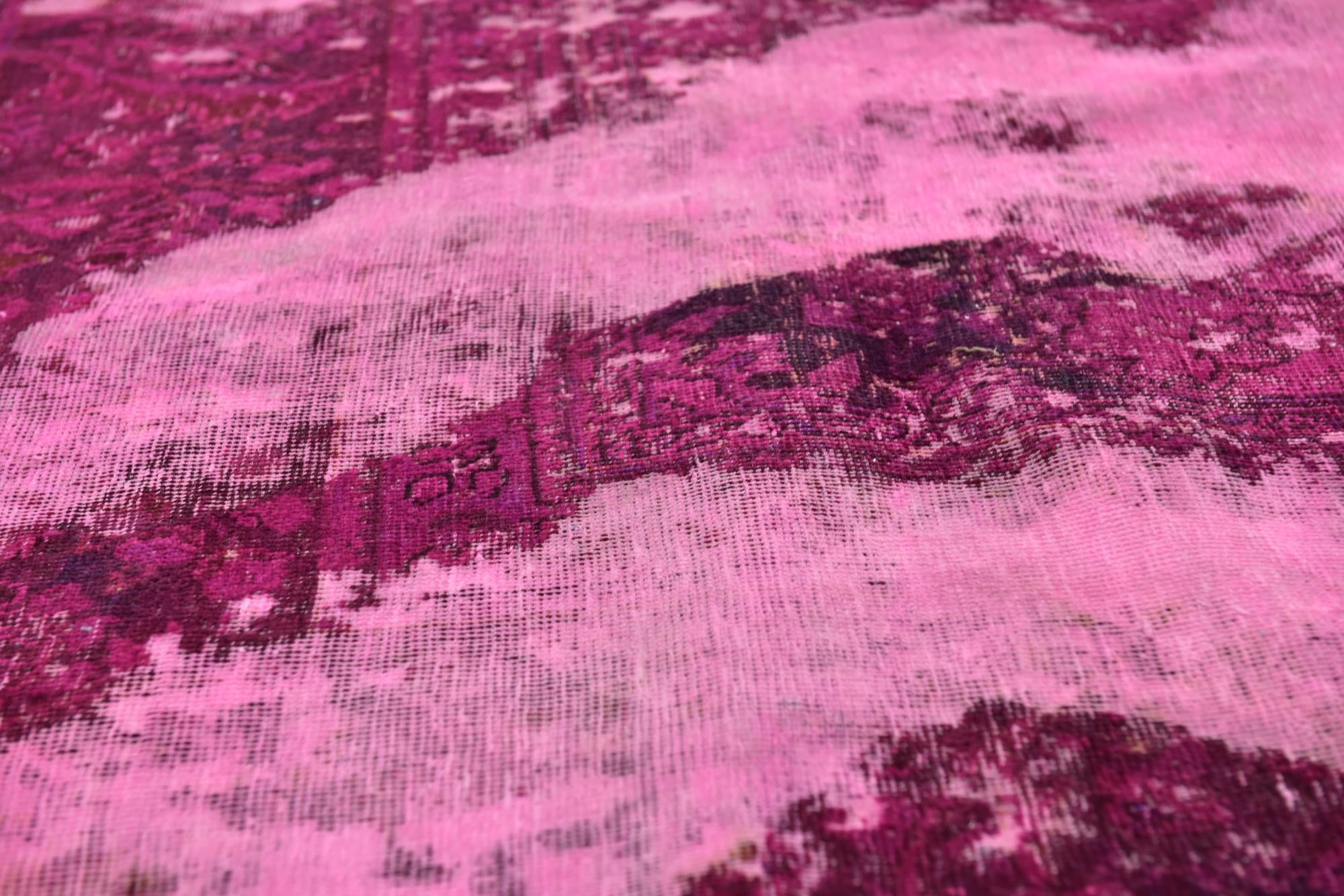 9' 5 x 12' 2 Hand Knotted Ultra Vintage Persian Wool Rug