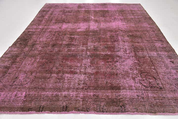 8' 6 x 11' Hand Knotted Ultra Vintage Persian Wool Rug