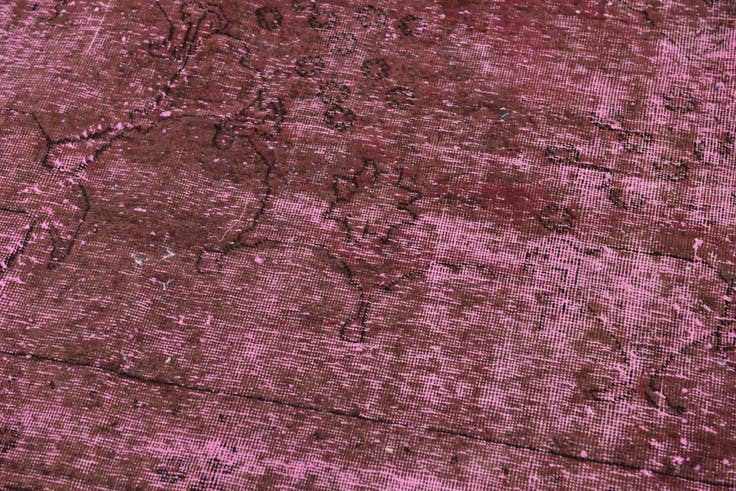 Detail image of 8' 6 x 11' Hand Knotted Ultra Vintage Persian Wool Rug