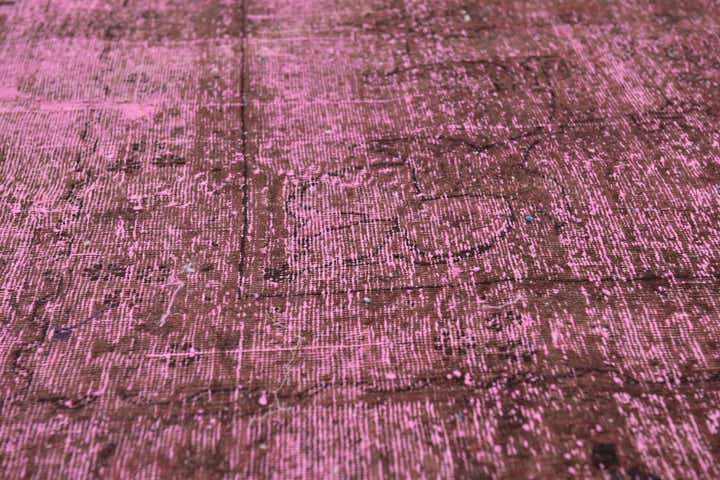 8' 6 x 11' Hand Knotted Ultra Vintage Persian Wool Rug