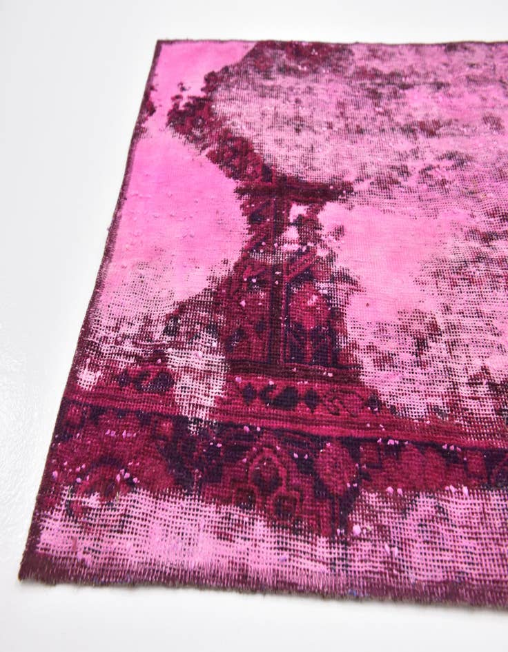 Detail image of 3' x 5' 5 Hand Knotted Ultra Vintage Persian Wool Rug