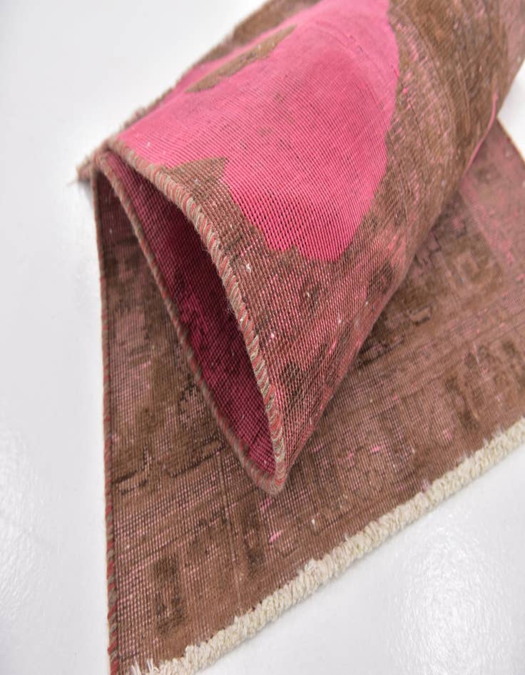 Detail image of 2' 5 x 4' 9 Hand Knotted Ultra Vintage Persian Wool Rug