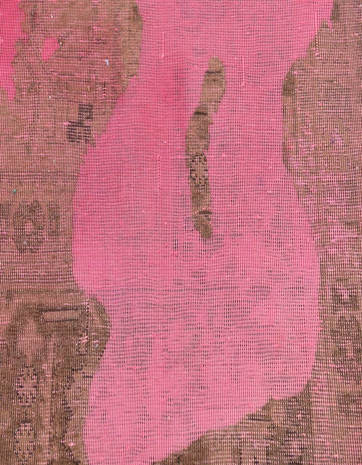 Detail image of 2' 5 x 4' 9 Hand Knotted Ultra Vintage Persian Wool Rug