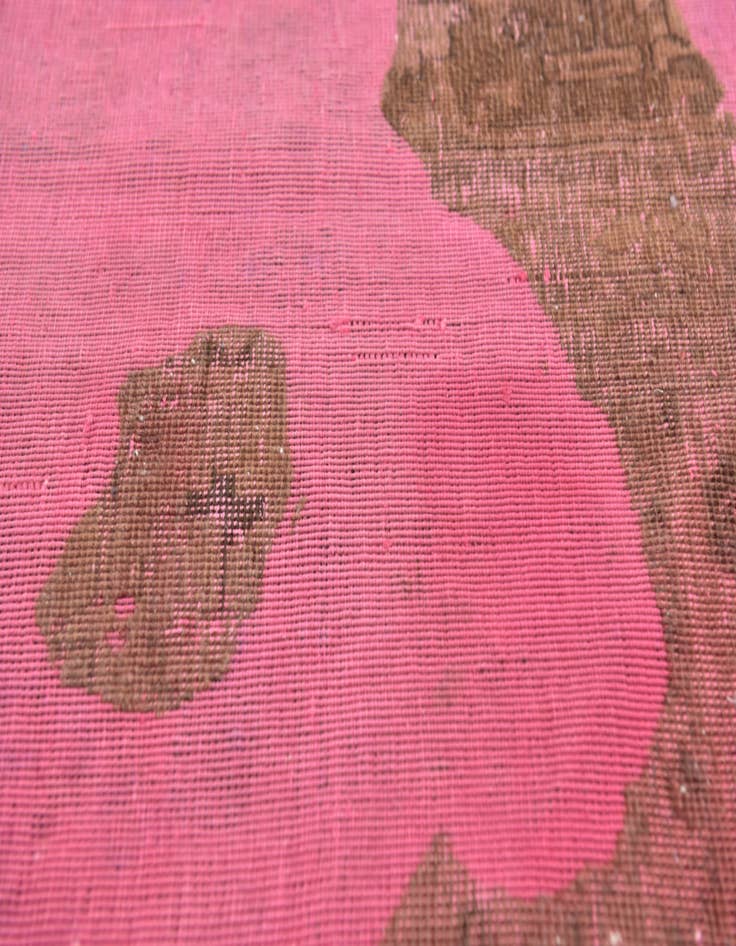 Detail image of 2' 5 x 4' 9 Hand Knotted Ultra Vintage Persian Wool Rug