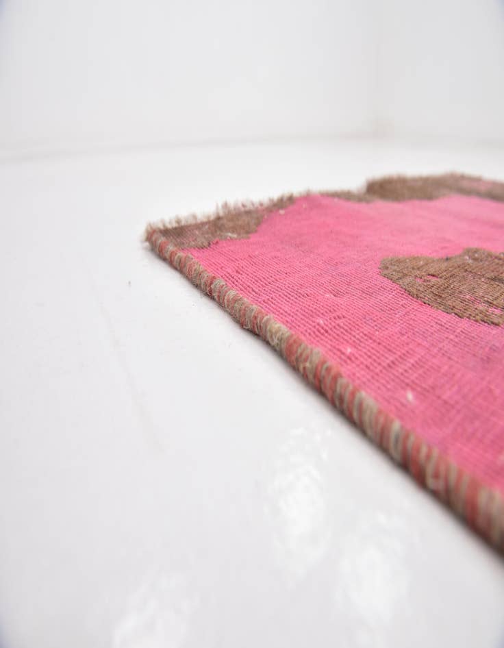 Detail image of 2' 5 x 4' 9 Hand Knotted Ultra Vintage Persian Wool Rug