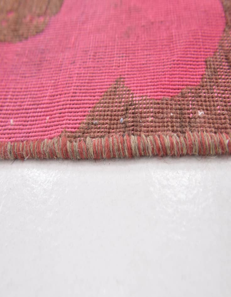 Detail image of 2' 5 x 4' 9 Hand Knotted Ultra Vintage Persian Wool Rug