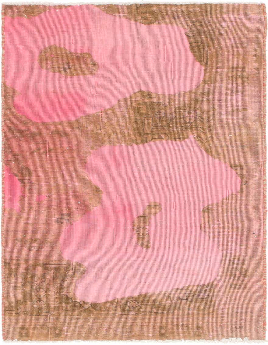 Primary image  2' 5 x 4' 9  Hand Knotted Ultra Vintage Persian Wool Rug