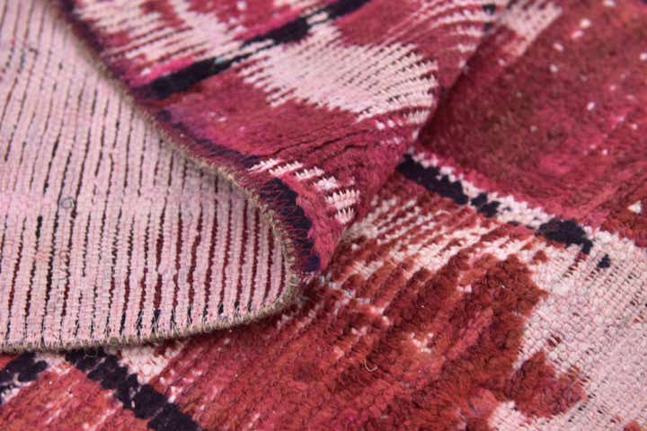 4' 2 x 7' 2 Hand Knotted Ultra Vintage Persian Wool Rug