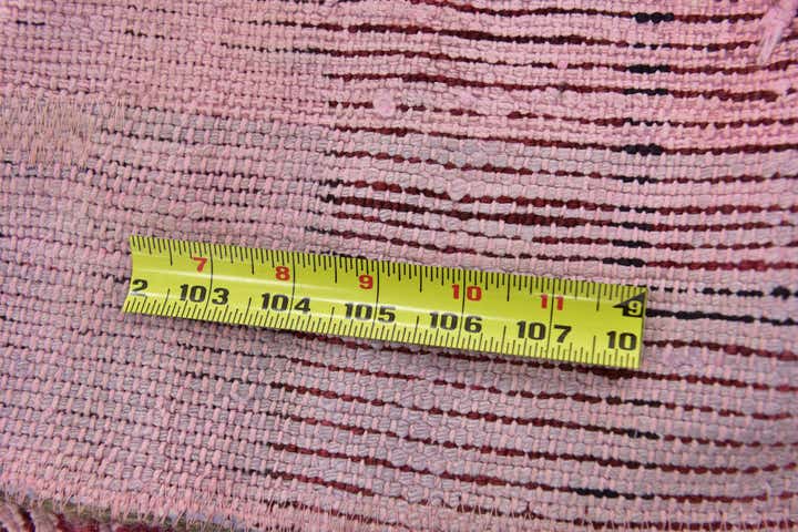 4' 2 x 7' 2 Hand Knotted Ultra Vintage Persian Wool Rug