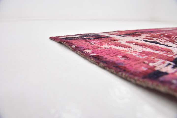 4' 2 x 7' 2 Hand Knotted Ultra Vintage Persian Wool Rug