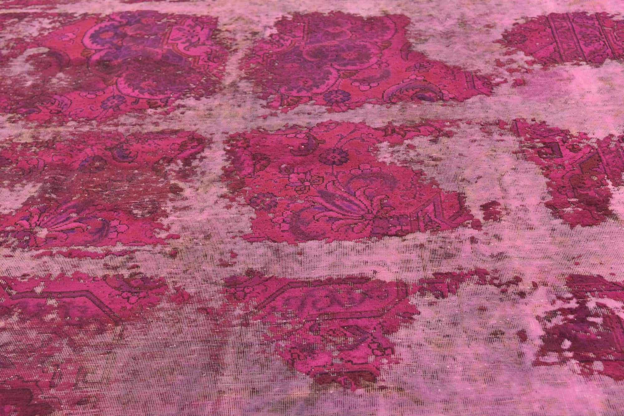 7' 10 x 12' 2 Hand Knotted Ultra Vintage Persian Wool Rug