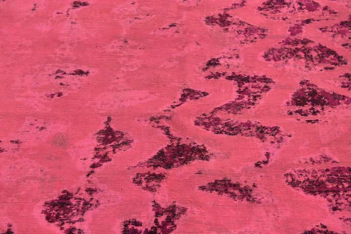 5' 10 x 9' 6 Hand Knotted Ultra Vintage Persian Wool Rug