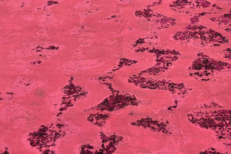 Detail image of 5' 10 x 9' 6 Hand Knotted Ultra Vintage Persian Wool Rug