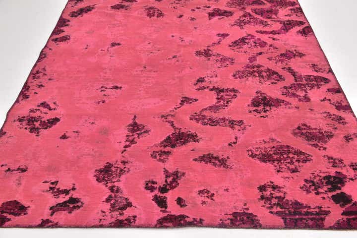 5' 10 x 9' 6 Hand Knotted Ultra Vintage Persian Wool Rug