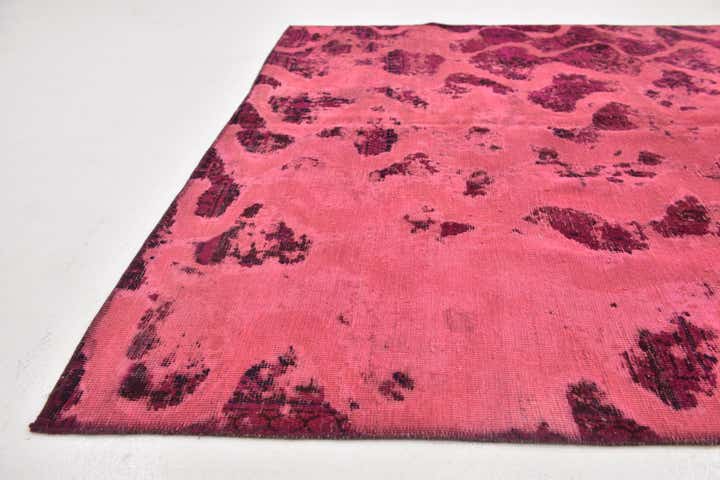 5' 10 x 9' 6 Hand Knotted Ultra Vintage Persian Wool Rug