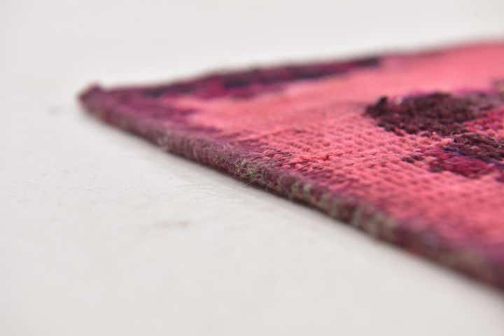 5' 10 x 9' 6 Hand Knotted Ultra Vintage Persian Wool Rug