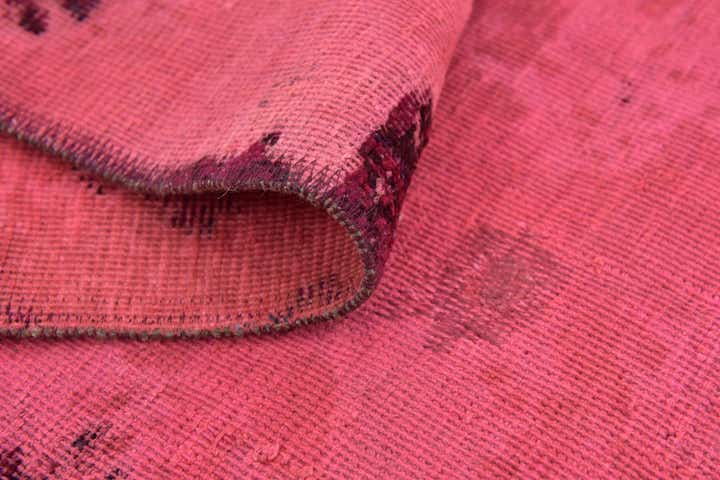 5' 10 x 9' 6 Hand Knotted Ultra Vintage Persian Wool Rug