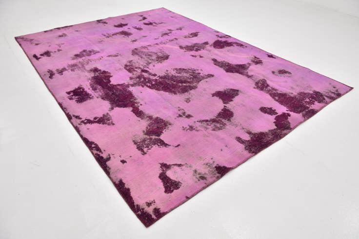 Detail image of 7' 4 x 10' 3 Hand Knotted Ultra Vintage Persian Wool Rug