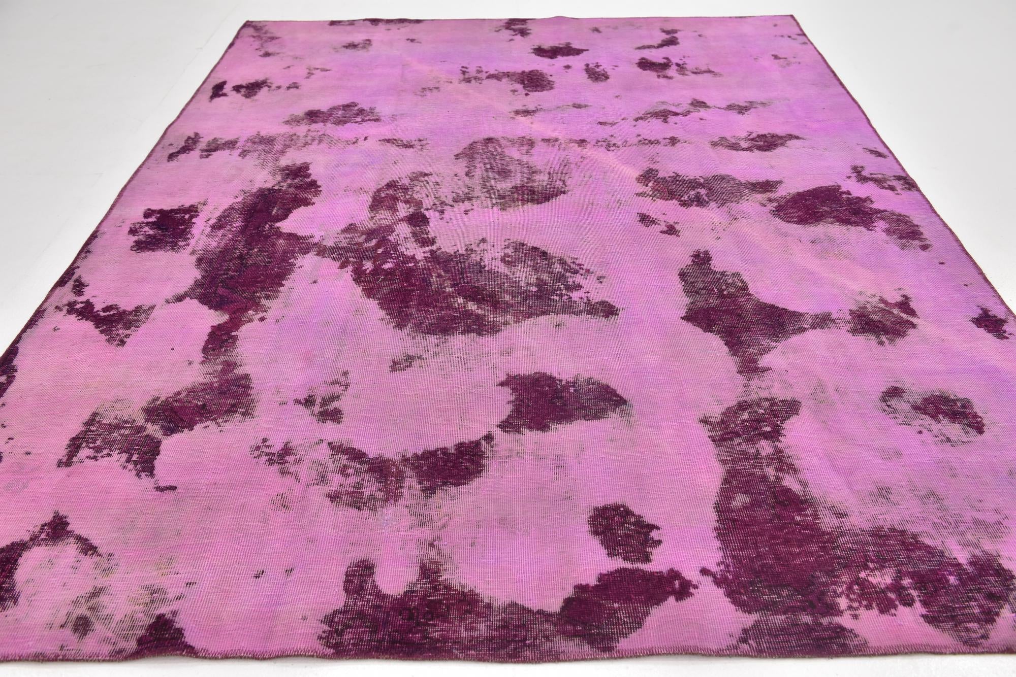 7' 4 x 10' 3 Hand Knotted Ultra Vintage Persian Wool Rug