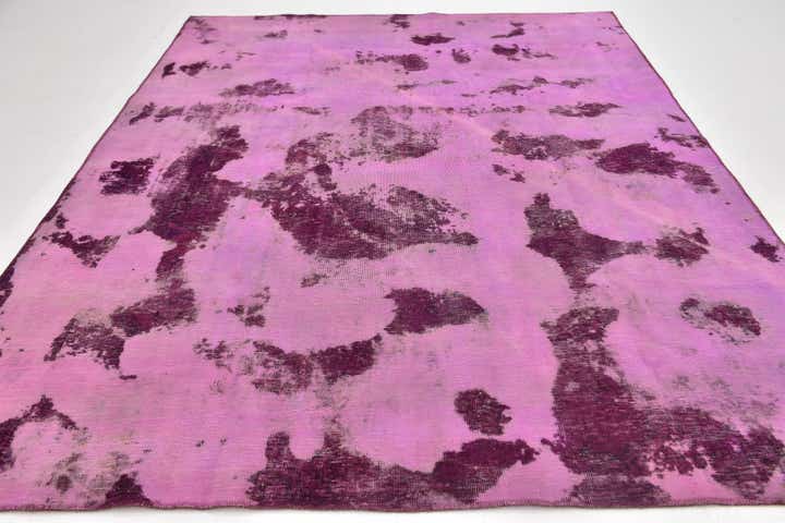 7' 4 x 10' 3 Hand Knotted Ultra Vintage Persian Wool Rug