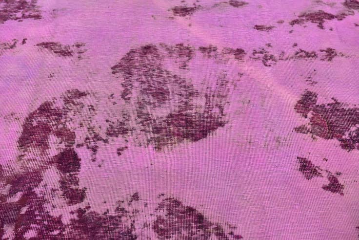 Detail image of 7' 4 x 10' 3 Hand Knotted Ultra Vintage Persian Wool Rug