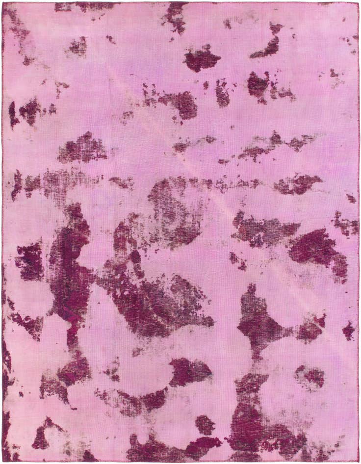 Detail image of 7' 4 x 10' 3 Hand Knotted Ultra Vintage Persian Wool Rug