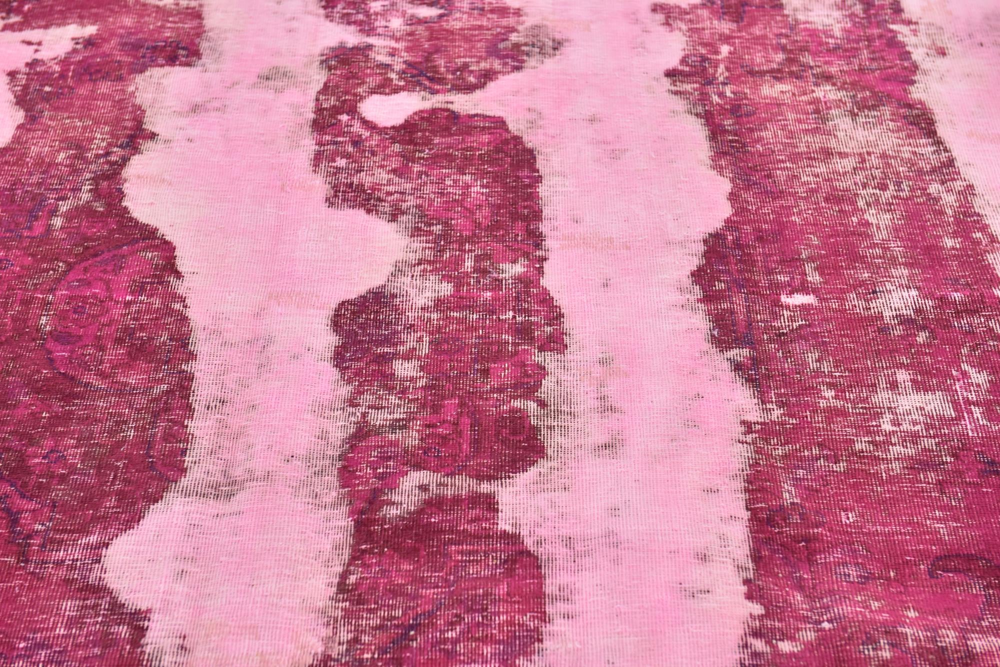 5' 7 x 8' 8 Hand Knotted Ultra Vintage Persian Wool Rug