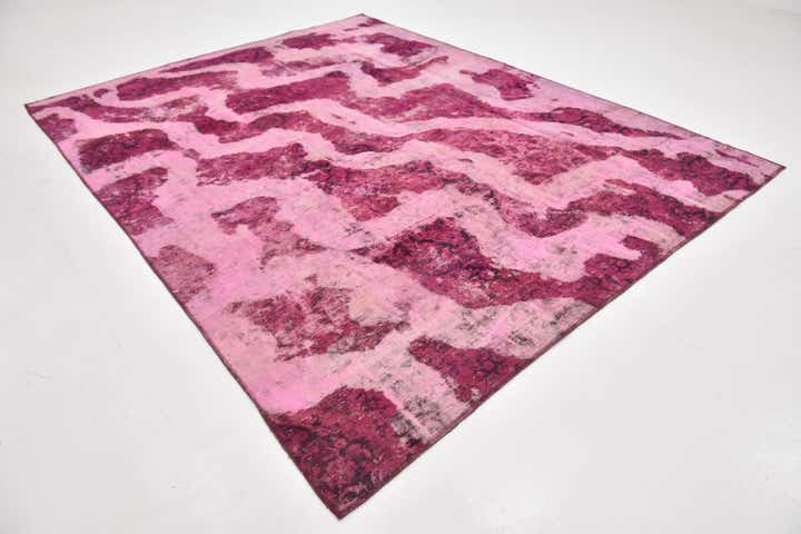 7' 5 x 9' 8 Hand Knotted Ultra Vintage Persian Wool Rug