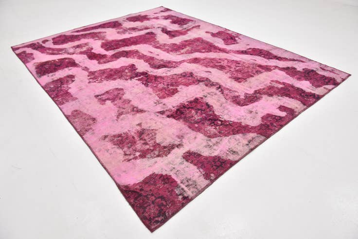 Detail image of 7' 5 x 9' 8 Hand Knotted Ultra Vintage Persian Wool Rug