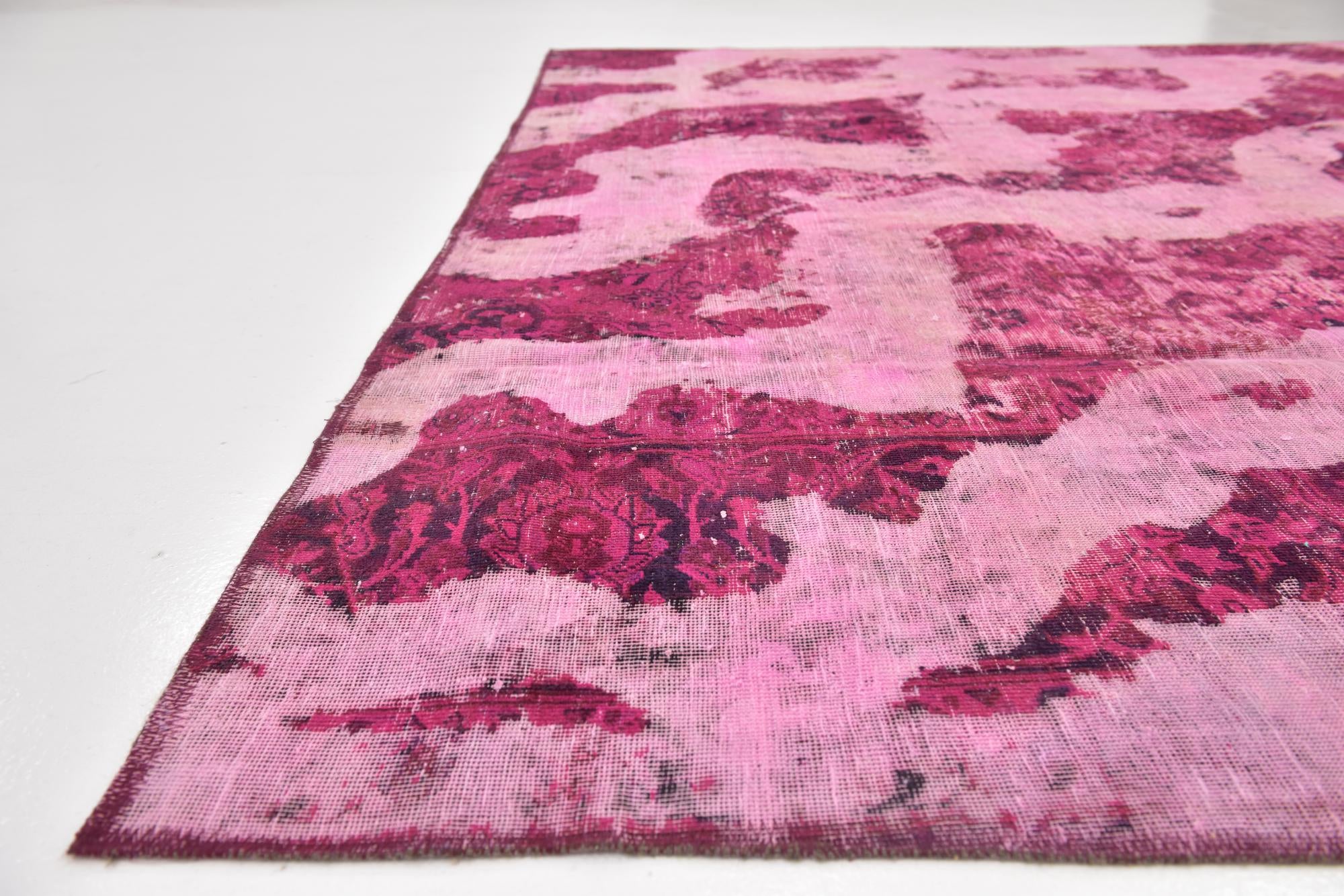 7' 5 x 9' 8 Hand Knotted Ultra Vintage Persian Wool Rug