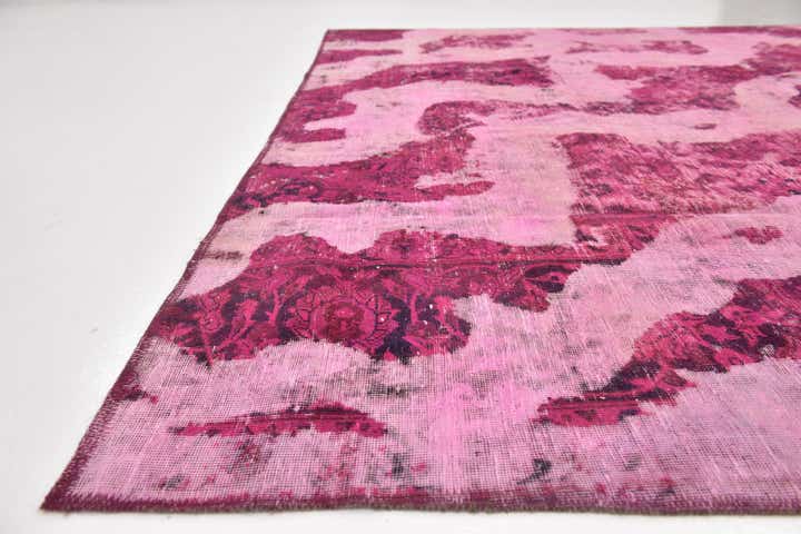 7' 5 x 9' 8 Hand Knotted Ultra Vintage Persian Wool Rug