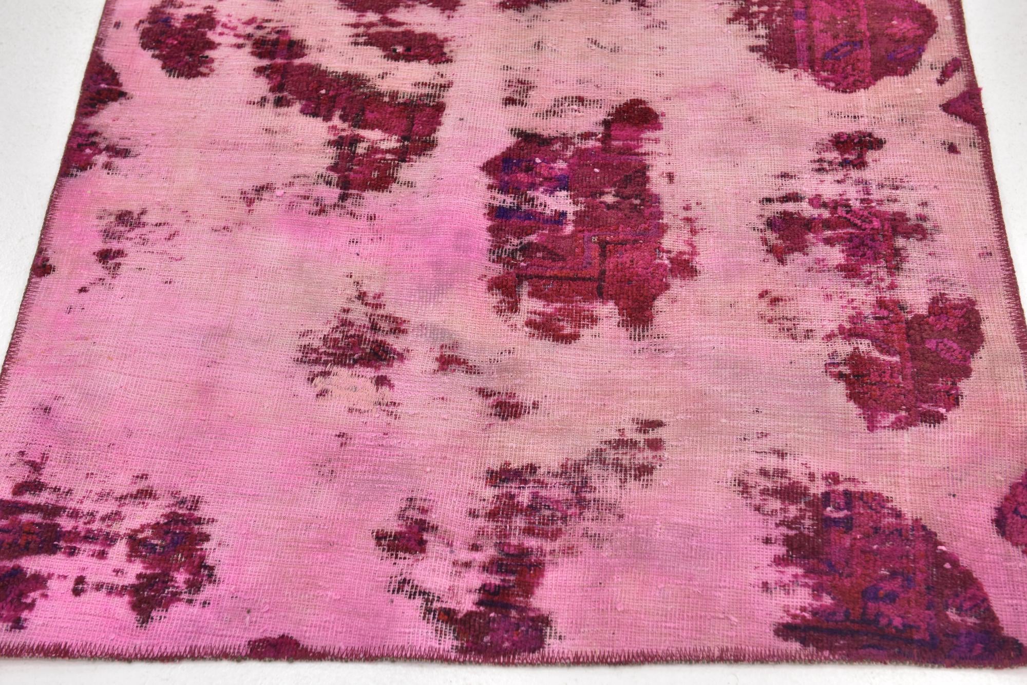 3' 3 x 6' Hand Knotted Ultra Vintage Persian Wool Rug