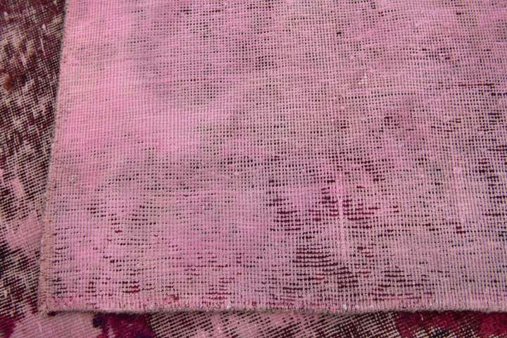 5' 10 x 8' 7 Hand Knotted Ultra Vintage Persian Wool Rug