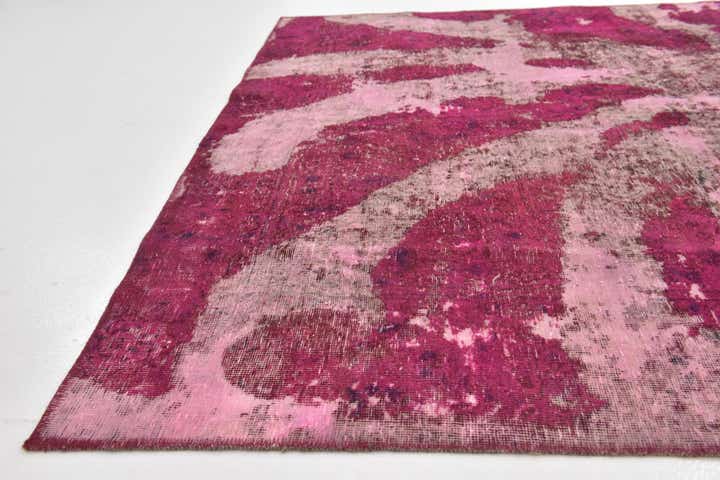 5' 10 x 8' 7 Hand Knotted Ultra Vintage Persian Wool Rug