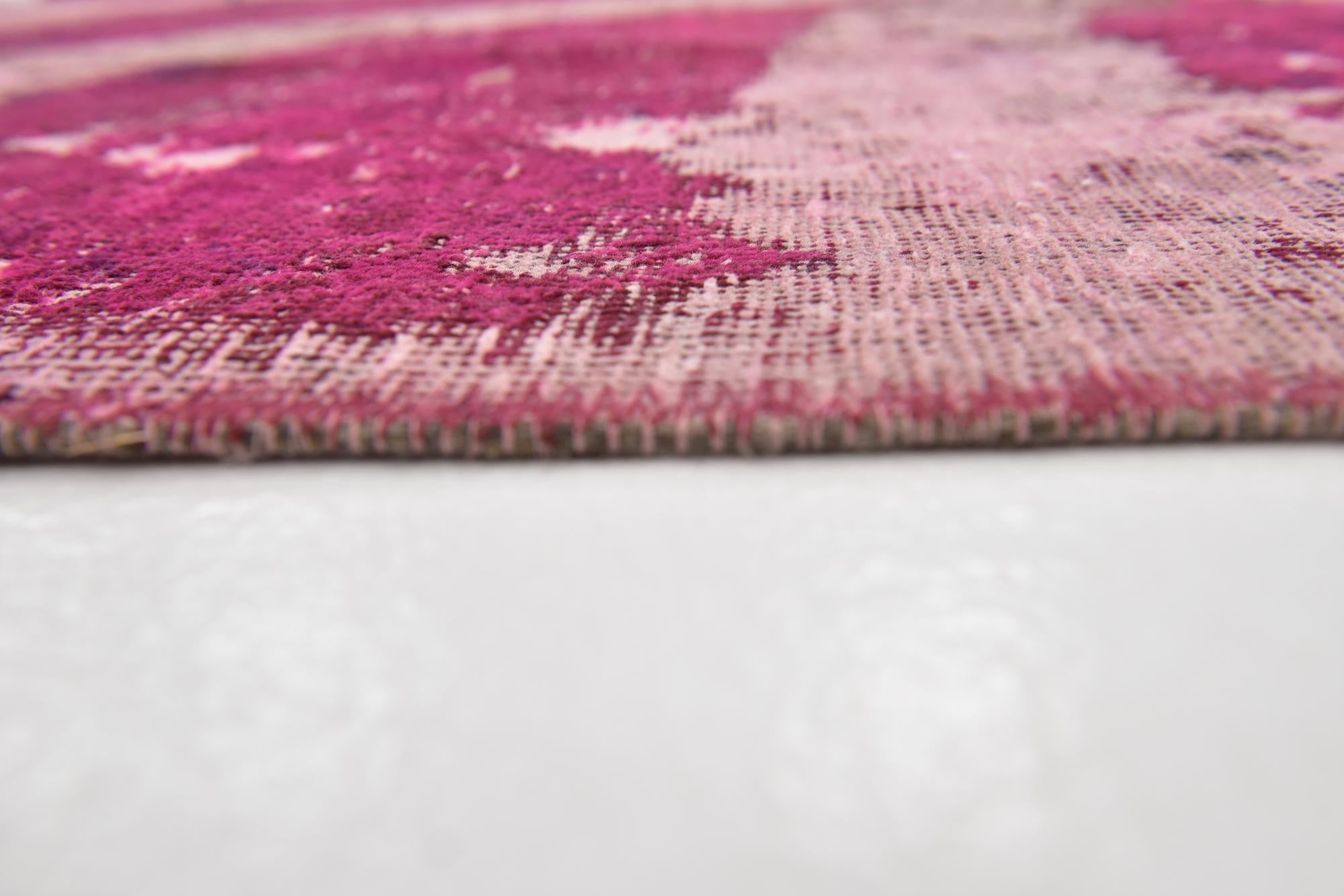 5' 10 x 8' 7 Hand Knotted Ultra Vintage Persian Wool Rug