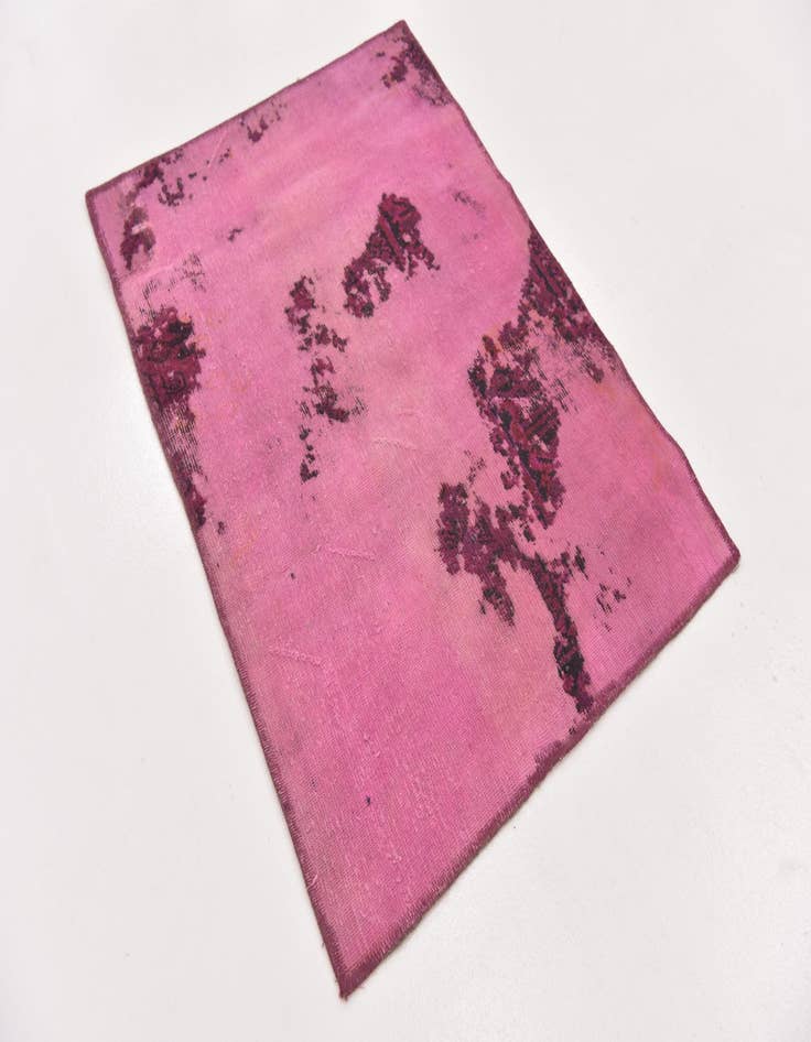 Detail image of 3' x 4'  Hand Knotted Ultra Vintage Persian Wool Rug