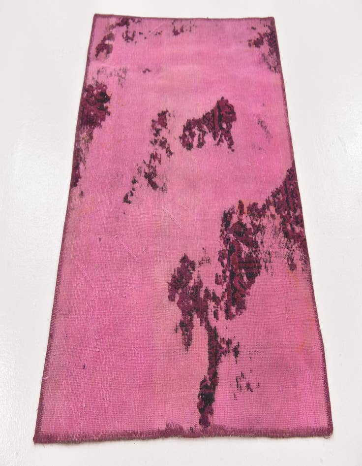 Detail image of 3' x 4'  Hand Knotted Ultra Vintage Persian Wool Rug