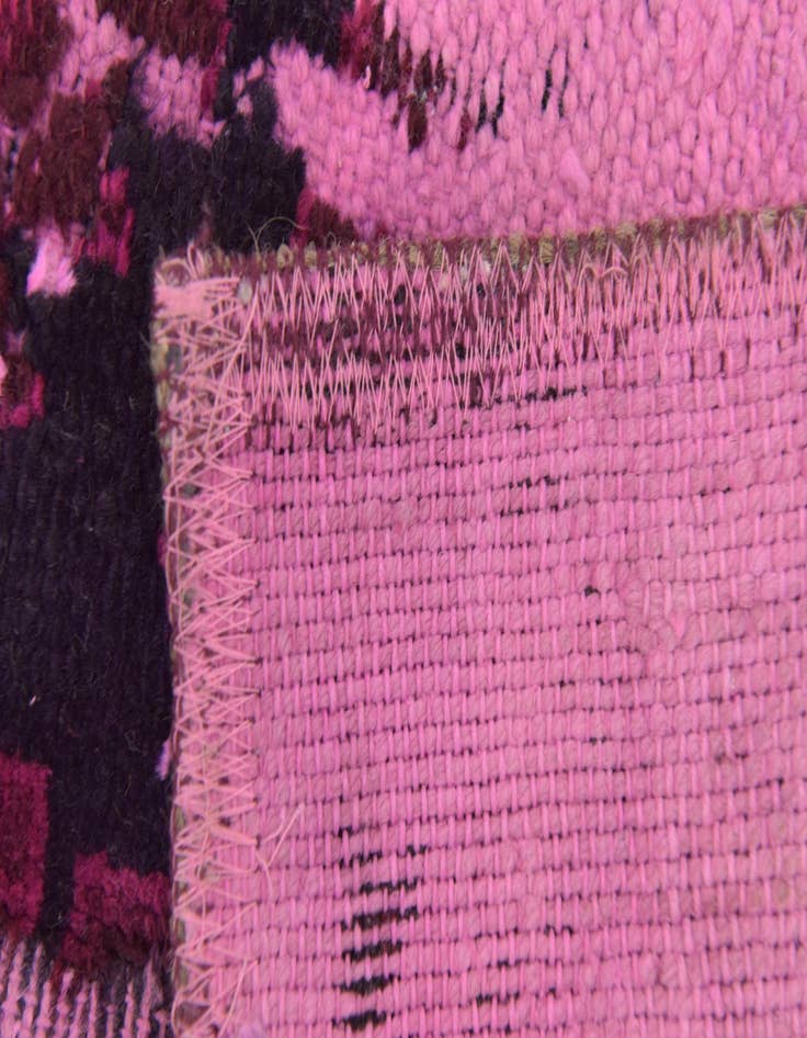 Detail image of 3' 4 x 5' 10 Hand Knotted Ultra Vintage Persian Wool Rug