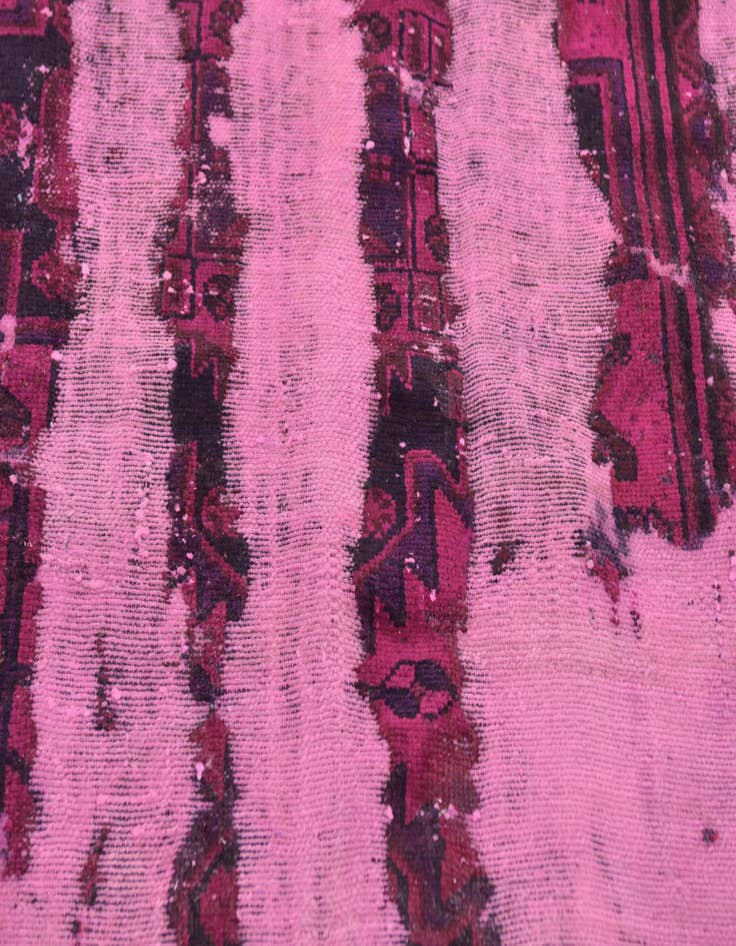 Detail image of 3' 4 x 5' 10 Hand Knotted Ultra Vintage Persian Wool Rug